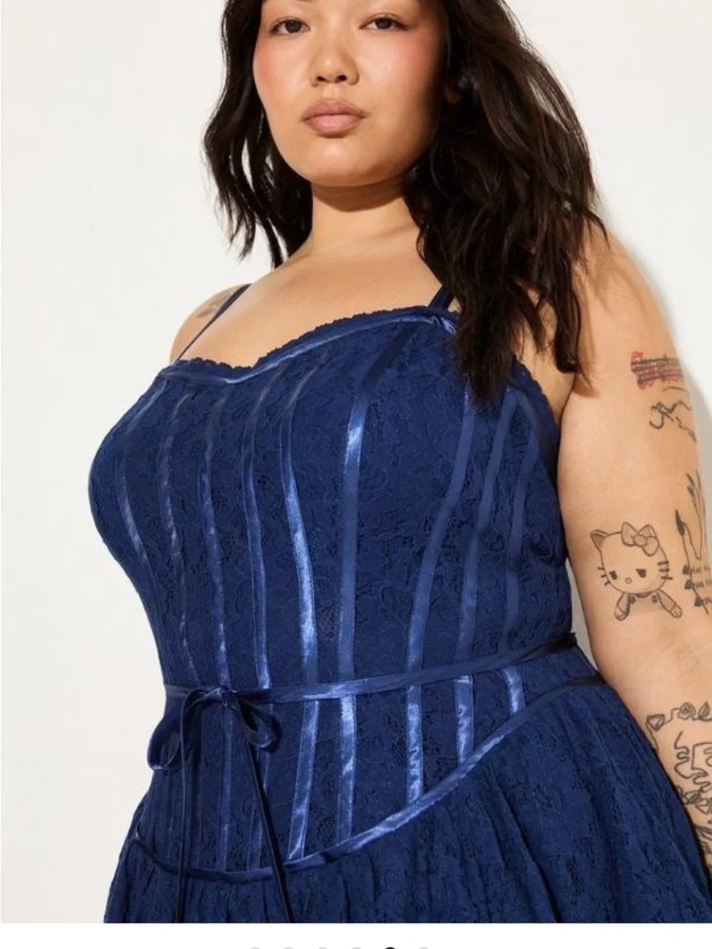 NWT Torrid LoveSick Basque-waist mini dress size 18 2 2x - Picture 3 of 6